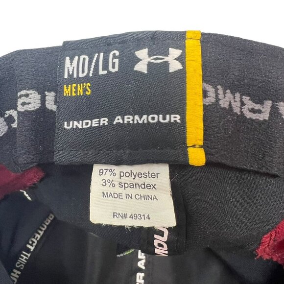 USC University of South Carolina Gamecocks Under Armour Fitted Hat Cap M/L Logo - Picture 8 of 9